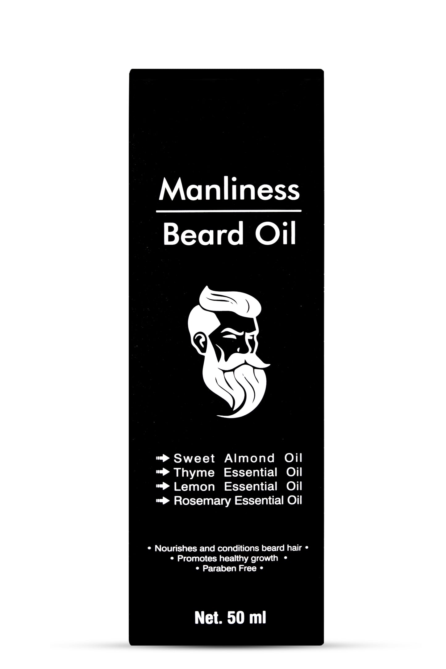 6. MANLINESS BEARD OIL SPRAY (50 ML) INTENSE BEARD GROWTH OIL