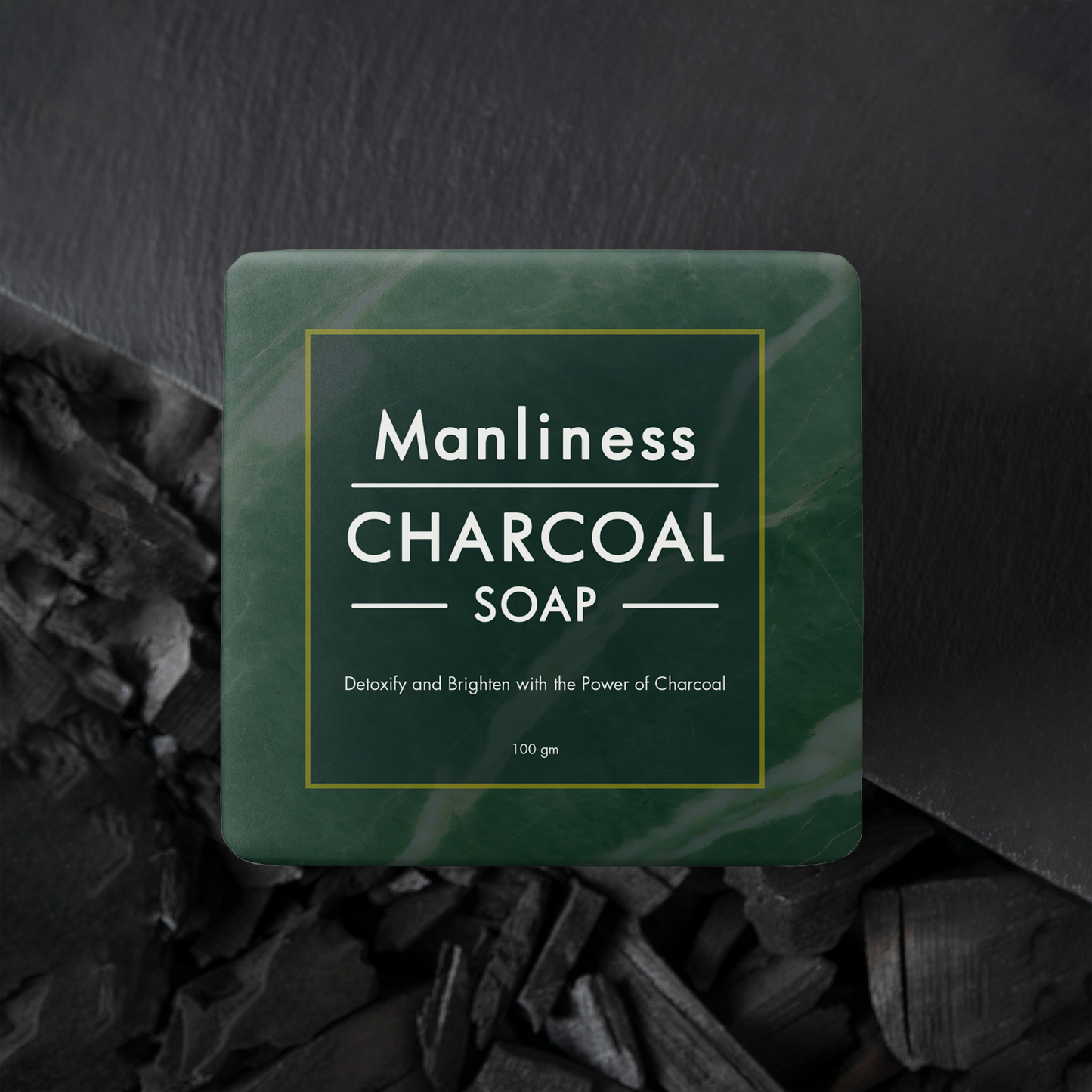 Charcoal soap