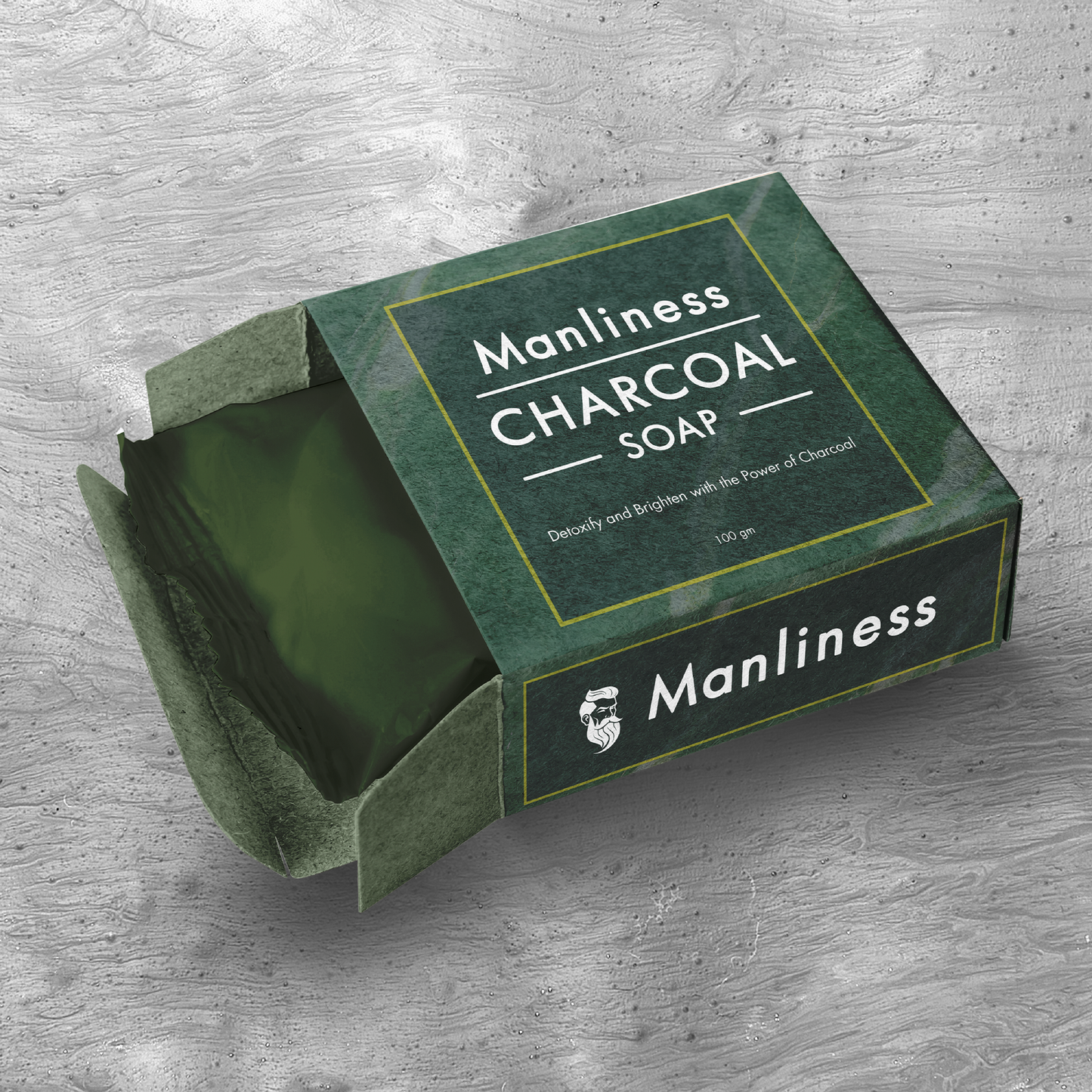 Charcoal soap
