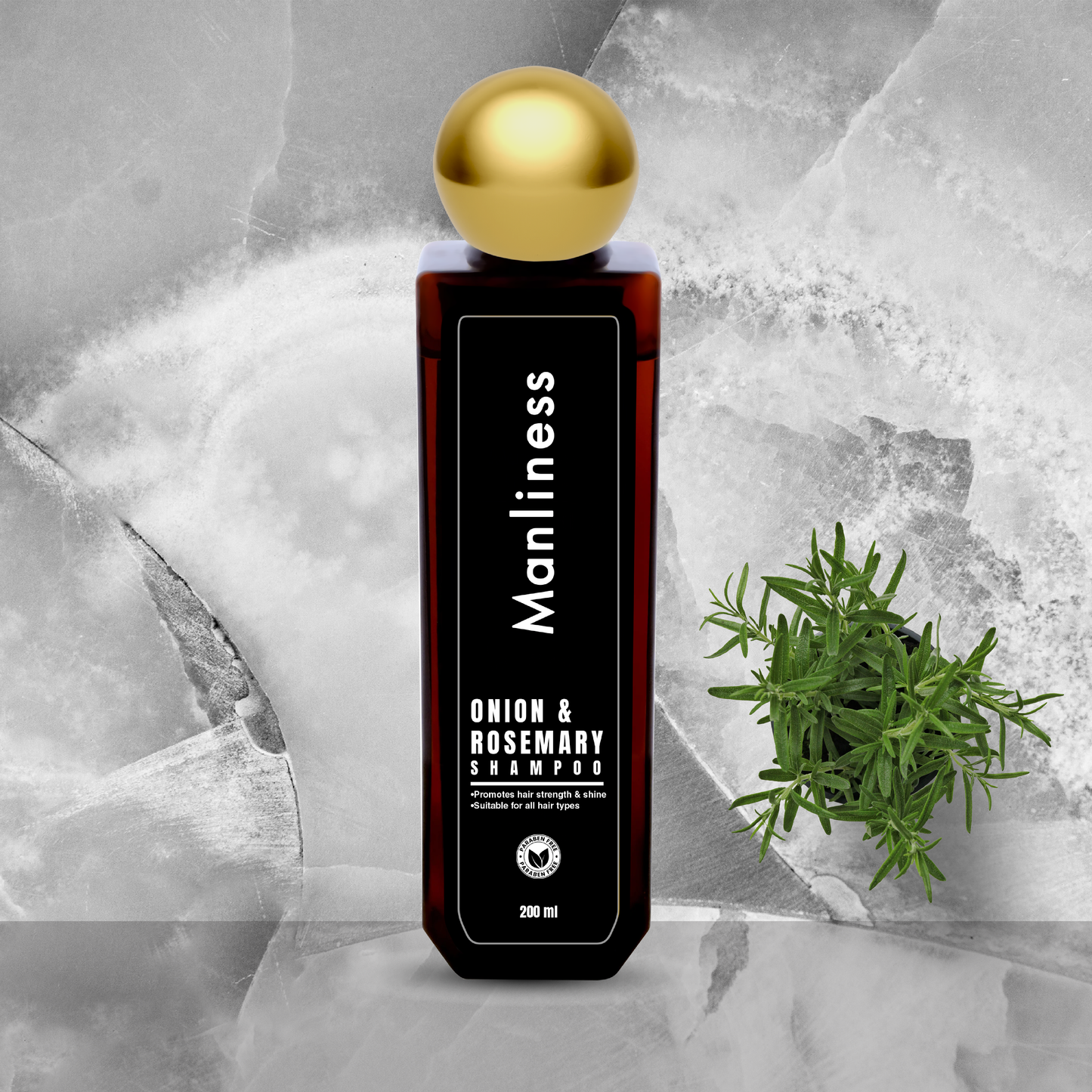 3.MANLINESS MEN+CARE THICK & STRONG 2 IN 1 Shampoo+Conditioner, 200 ml
Paraben free