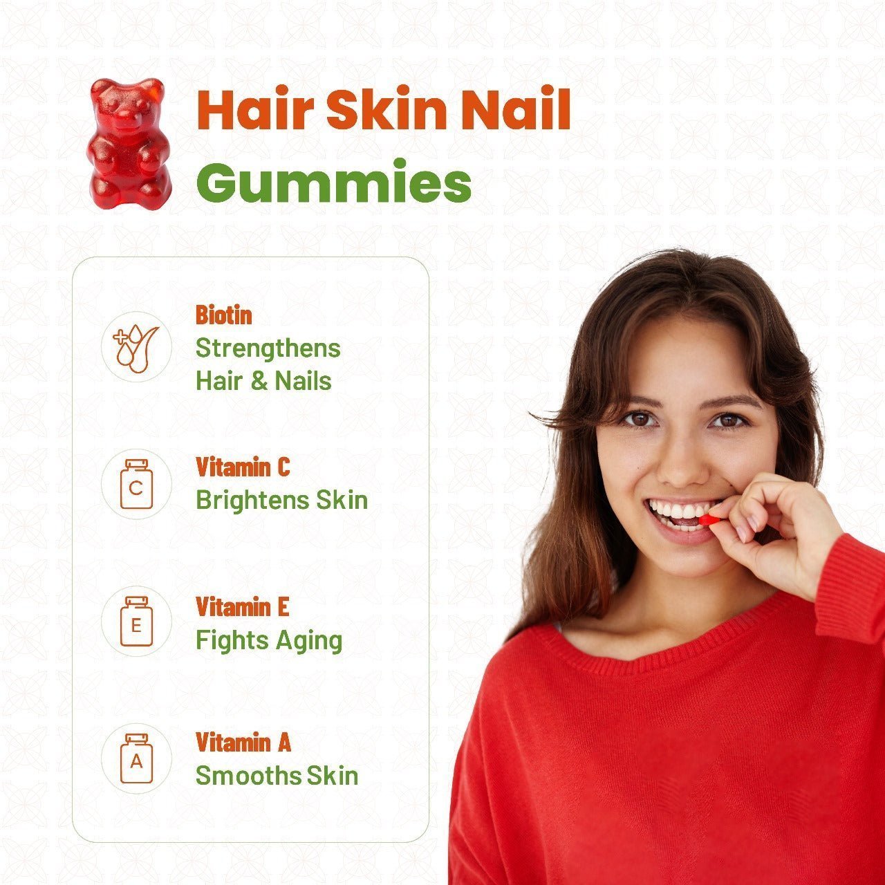 Hair, Skin and Nail Gummies