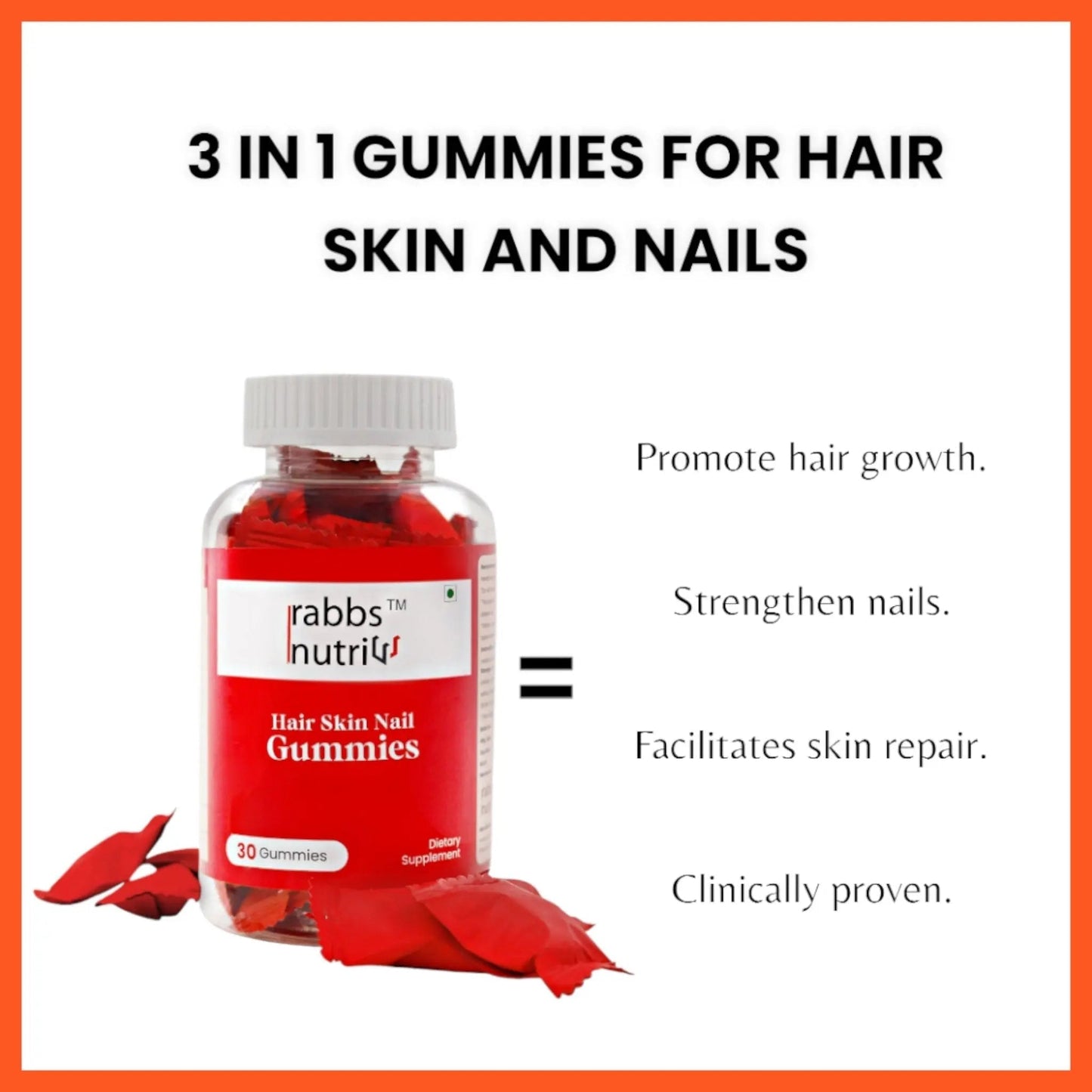 Hair, Skin and Nail Gummies