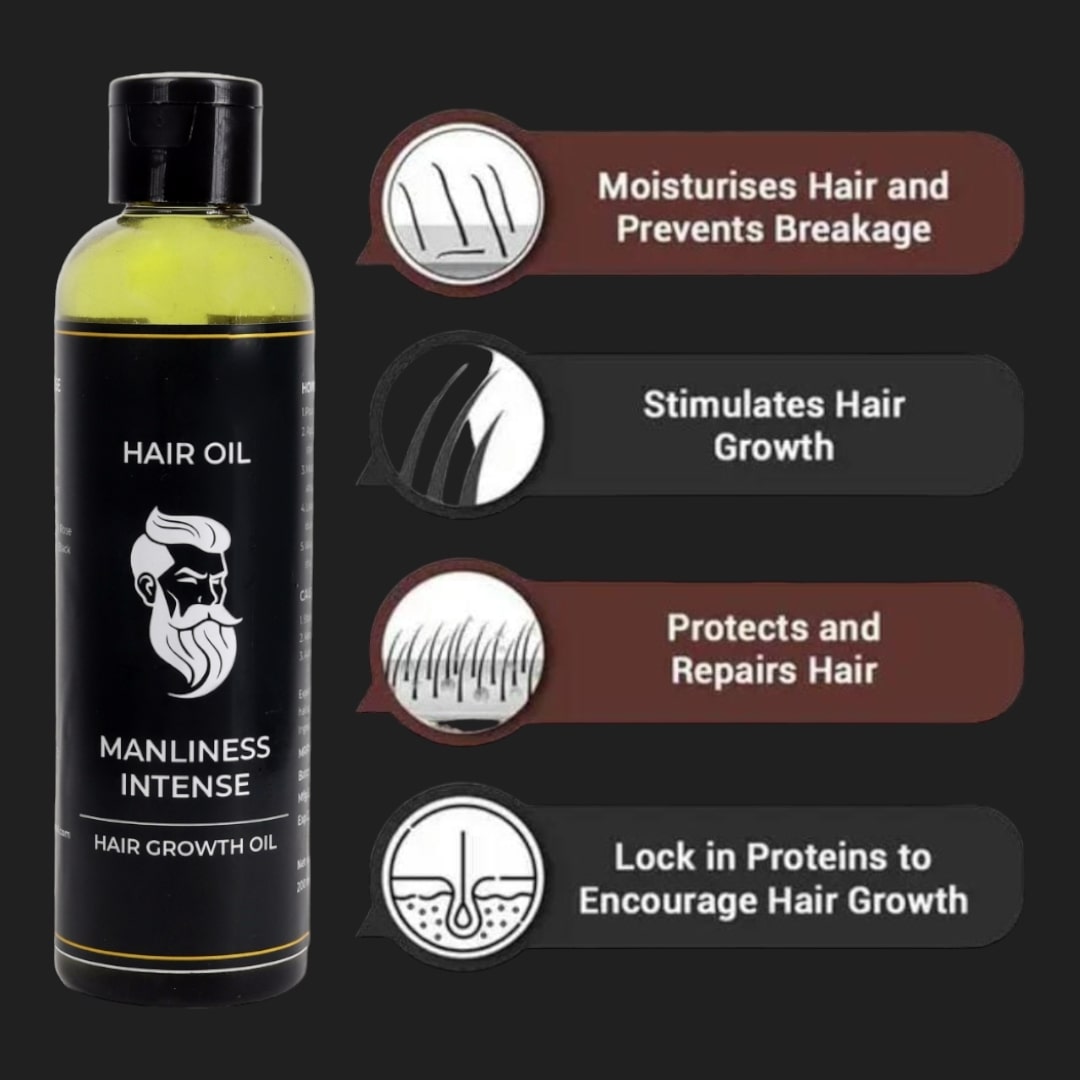 MANLINESS INTENSE HAIR GROWTH OIL
