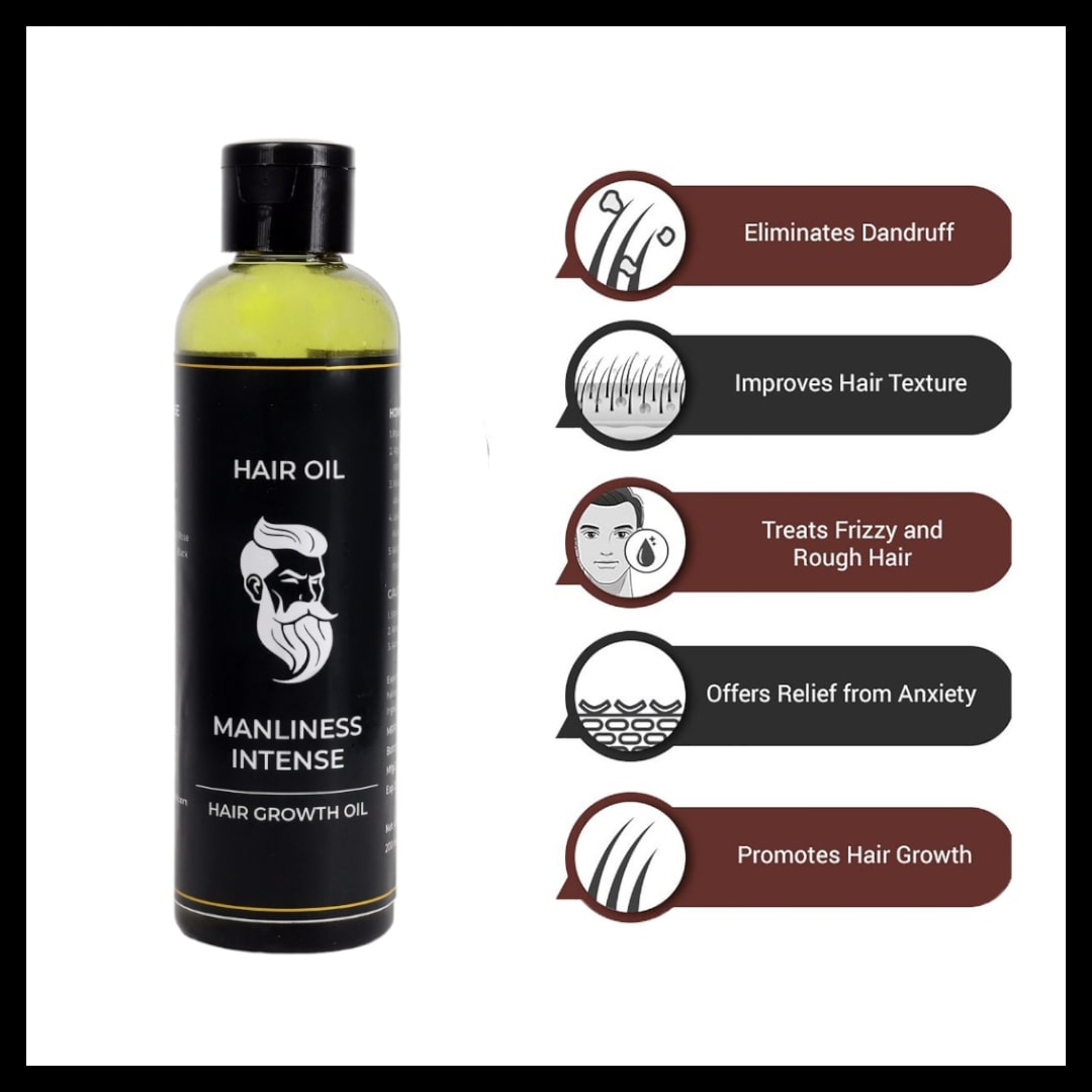 MANLINESS INTENSE HAIR GROWTH OIL