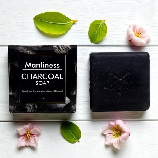 Charcoal soap